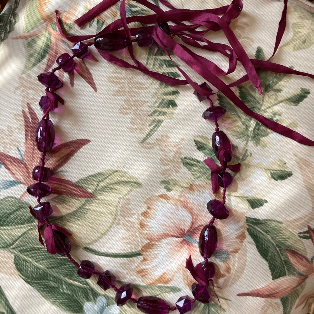 J crew adjustable tie necklace NWOT